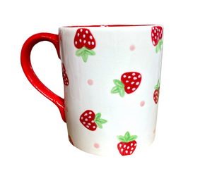 Portland Strawberry Dot Mug
