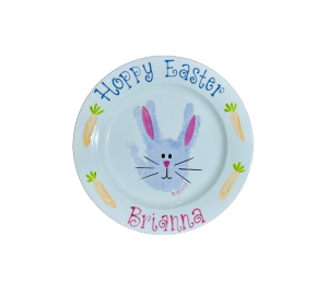 Portland Easter Bunny Plate