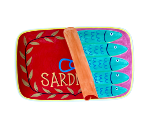 Portland Sardines Dinner Plate