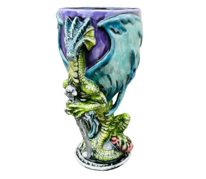 Portland Antique Dragon Goblet
