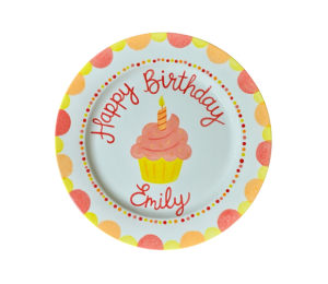 Portland Birthday Cupcake Plate