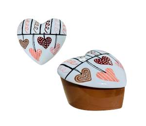 Portland Heart Slanted Box